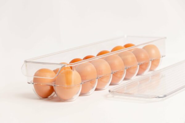 Clear Fridge Egg Organiser-14 Egg Holder